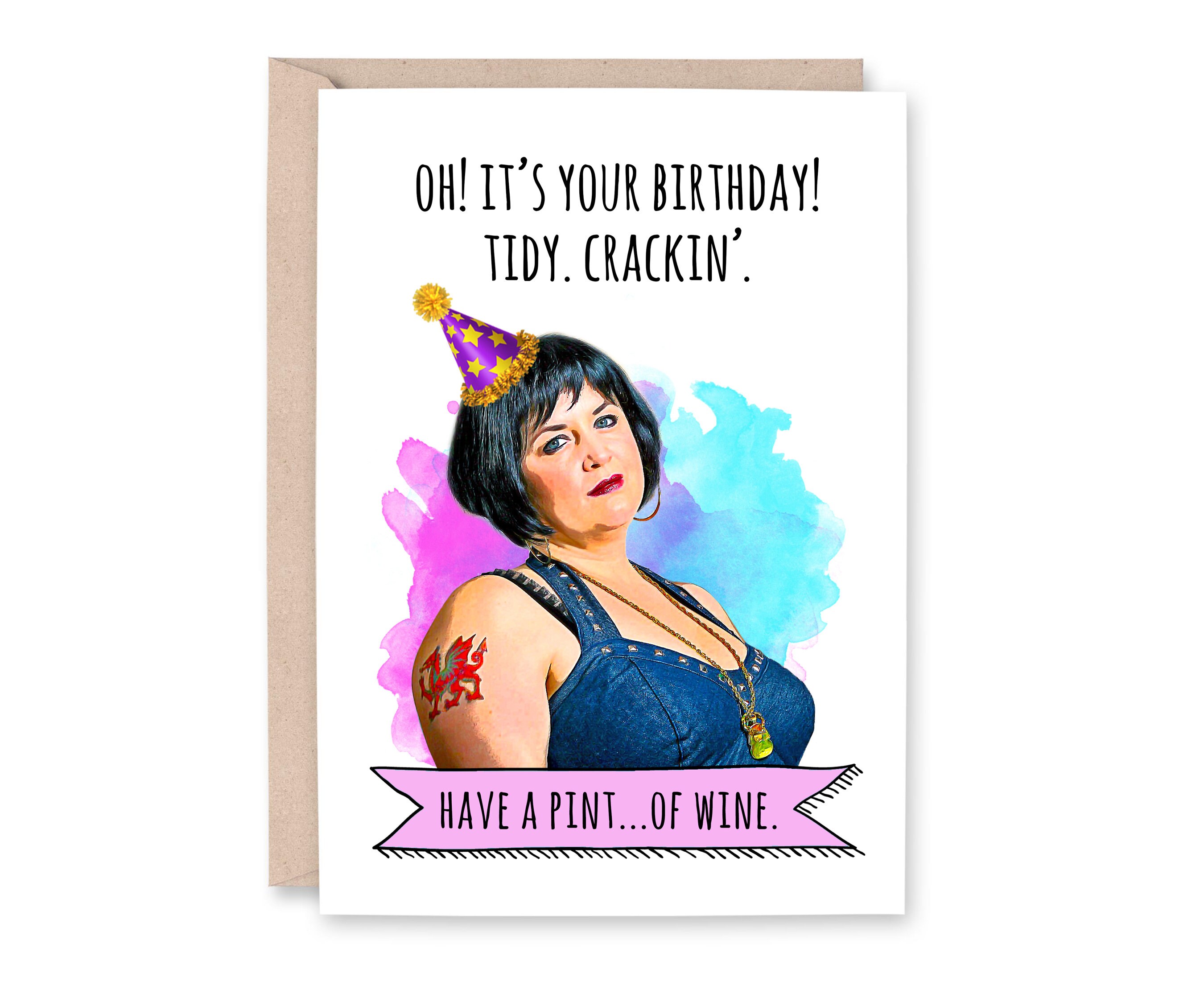 Home, Furniture & DIY Nessa Card, Gavin and Stacey Birthday Card Stacey Card Funny Birthday Card