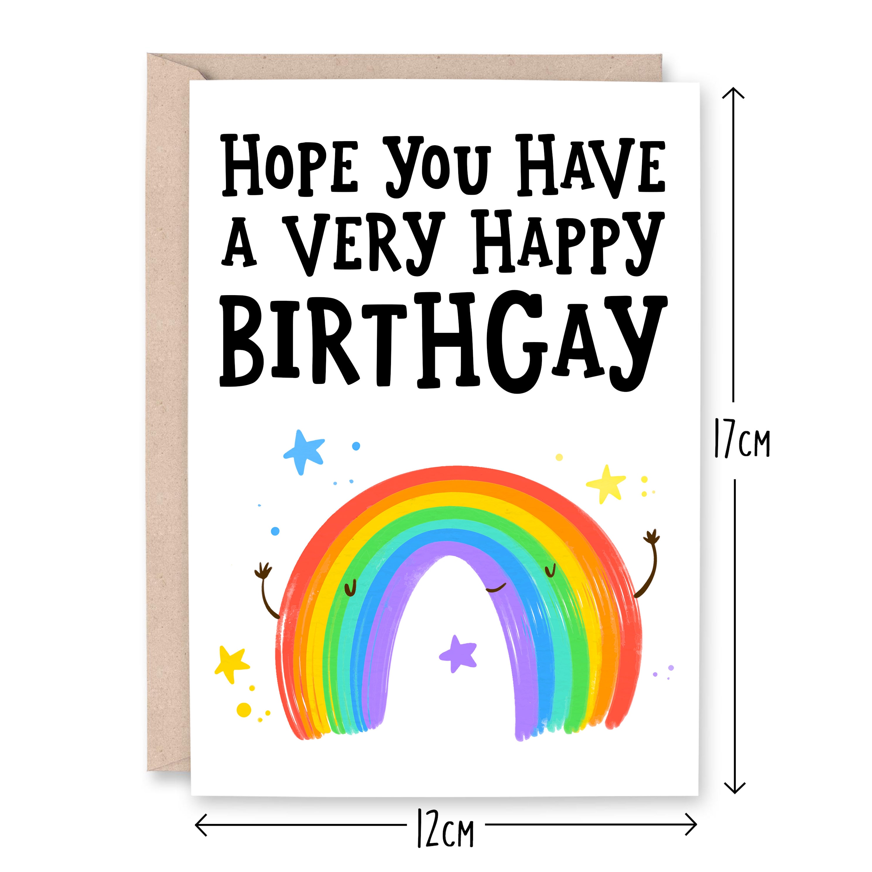 Happy Birthgay Card Gay Happy Birthday Gay Birthday LGBTQ picture