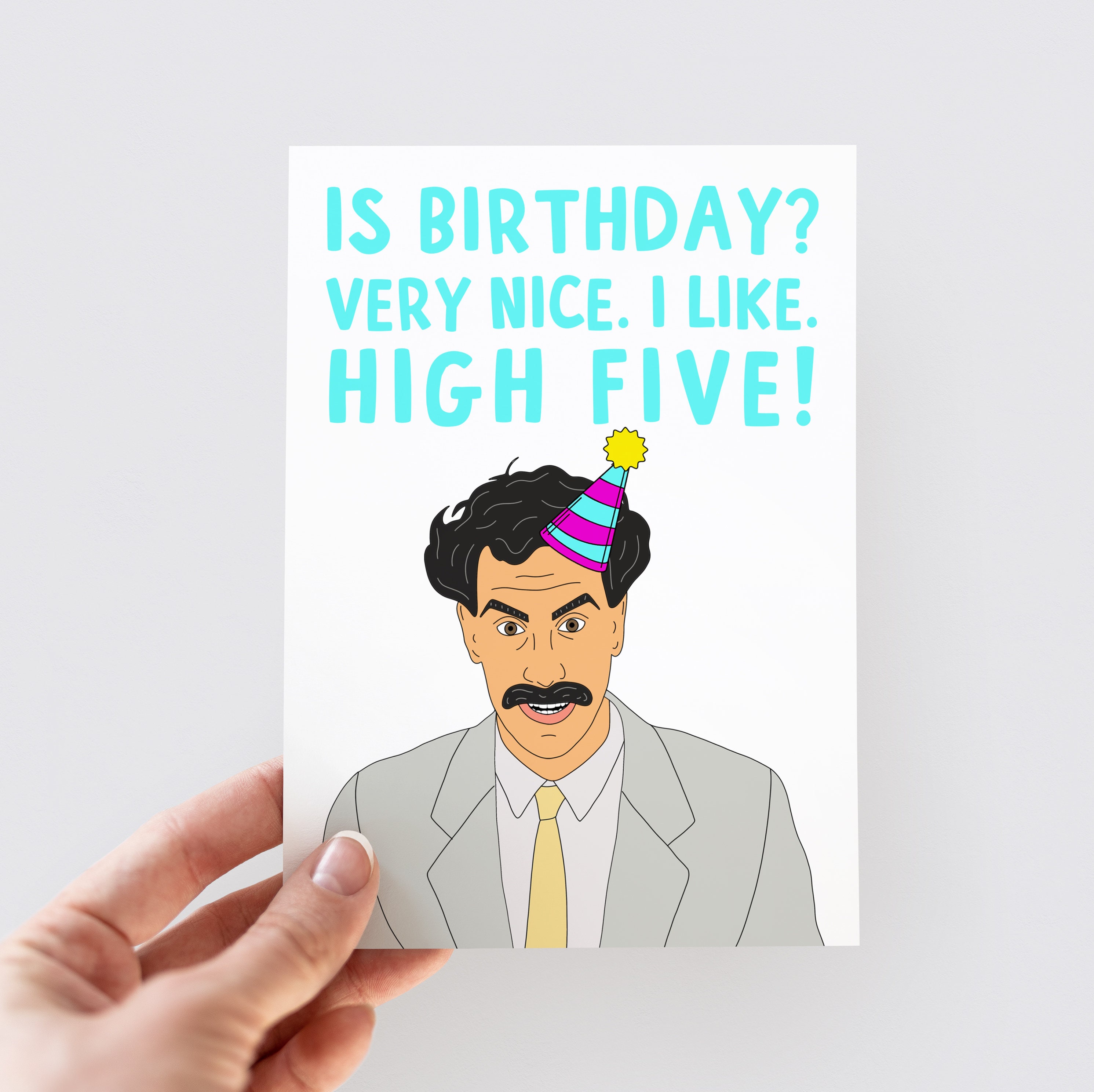 Borat Funny Birthday Card I Like Very Nice Sacha Baron - Etsy Hong Kong Borat Funny Birthday Card I Like Very Nice Sacha Baron - Etsy Hong Kong