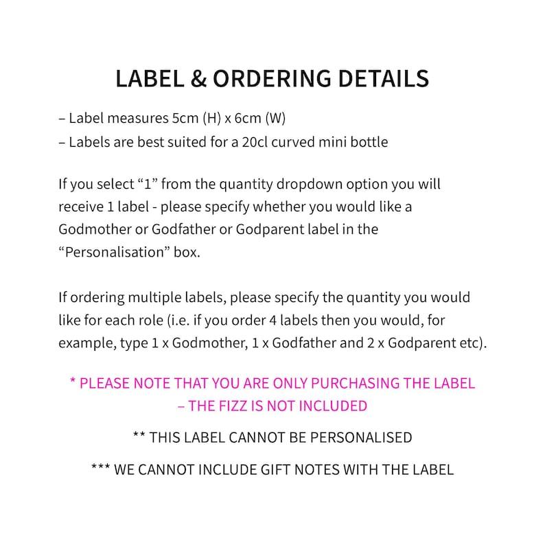 Pairs Well With Godmother Godfather Godparent Duties Mini Champagne