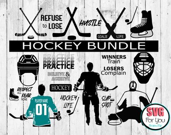 Download Hockey Svg Bundle Etsy