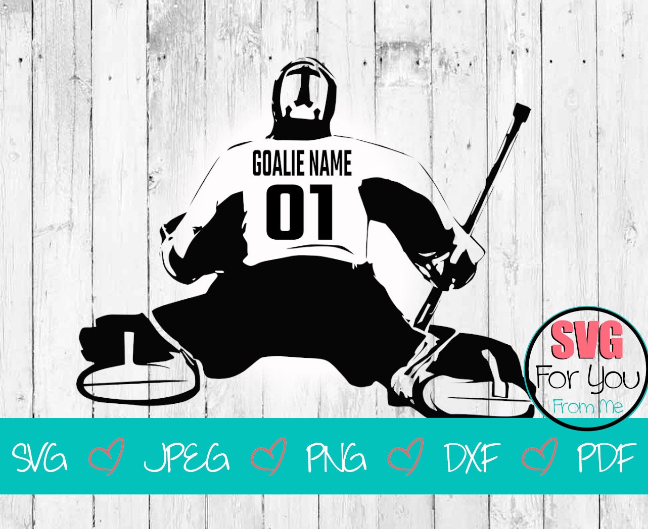 Ice Hockey Goalie SVG Hockey Player Illustration Drawing -  Norway