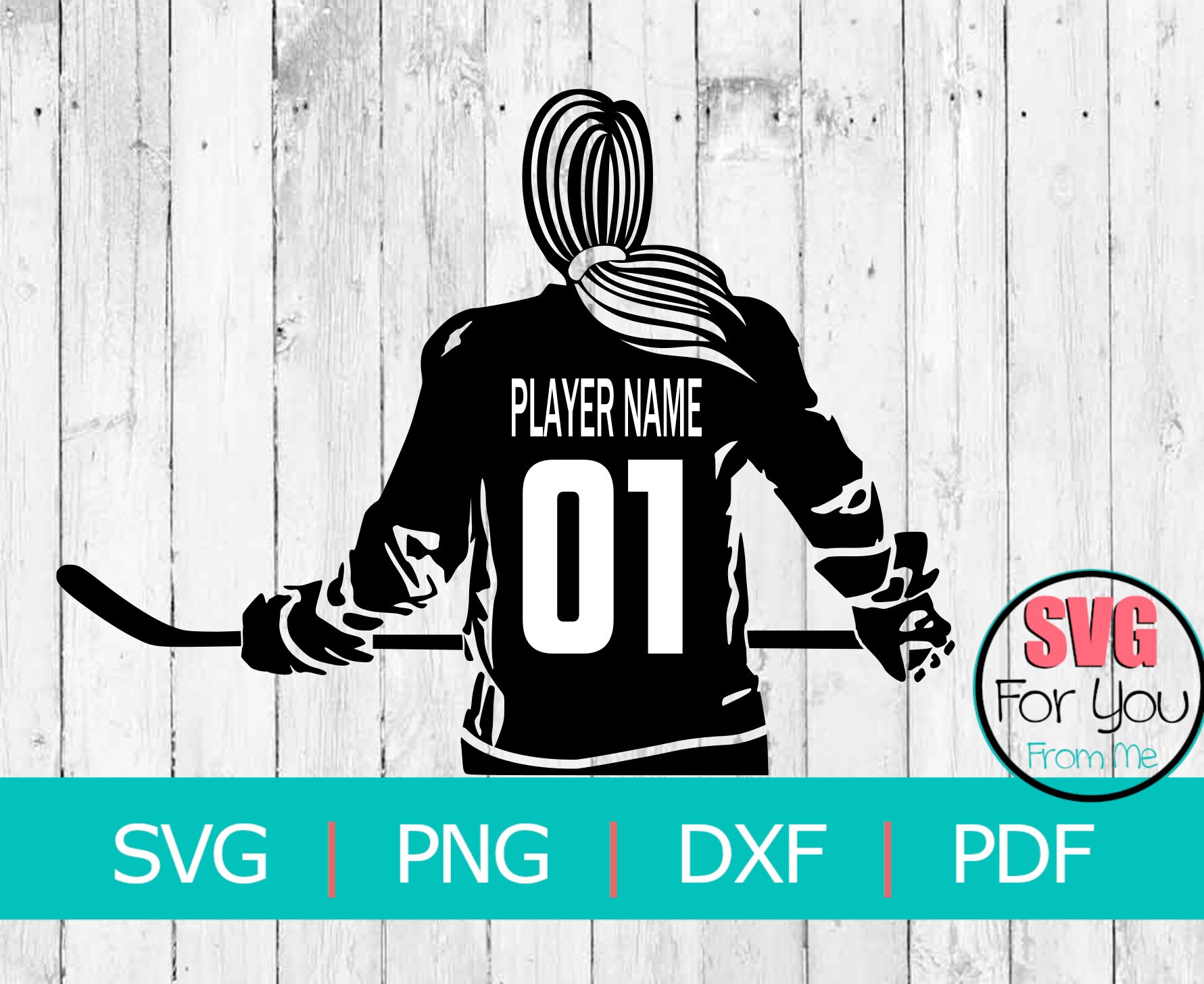 Girl Hockey SVG Hockey Player SVG Hockey Decal Hockey Etsy Canada