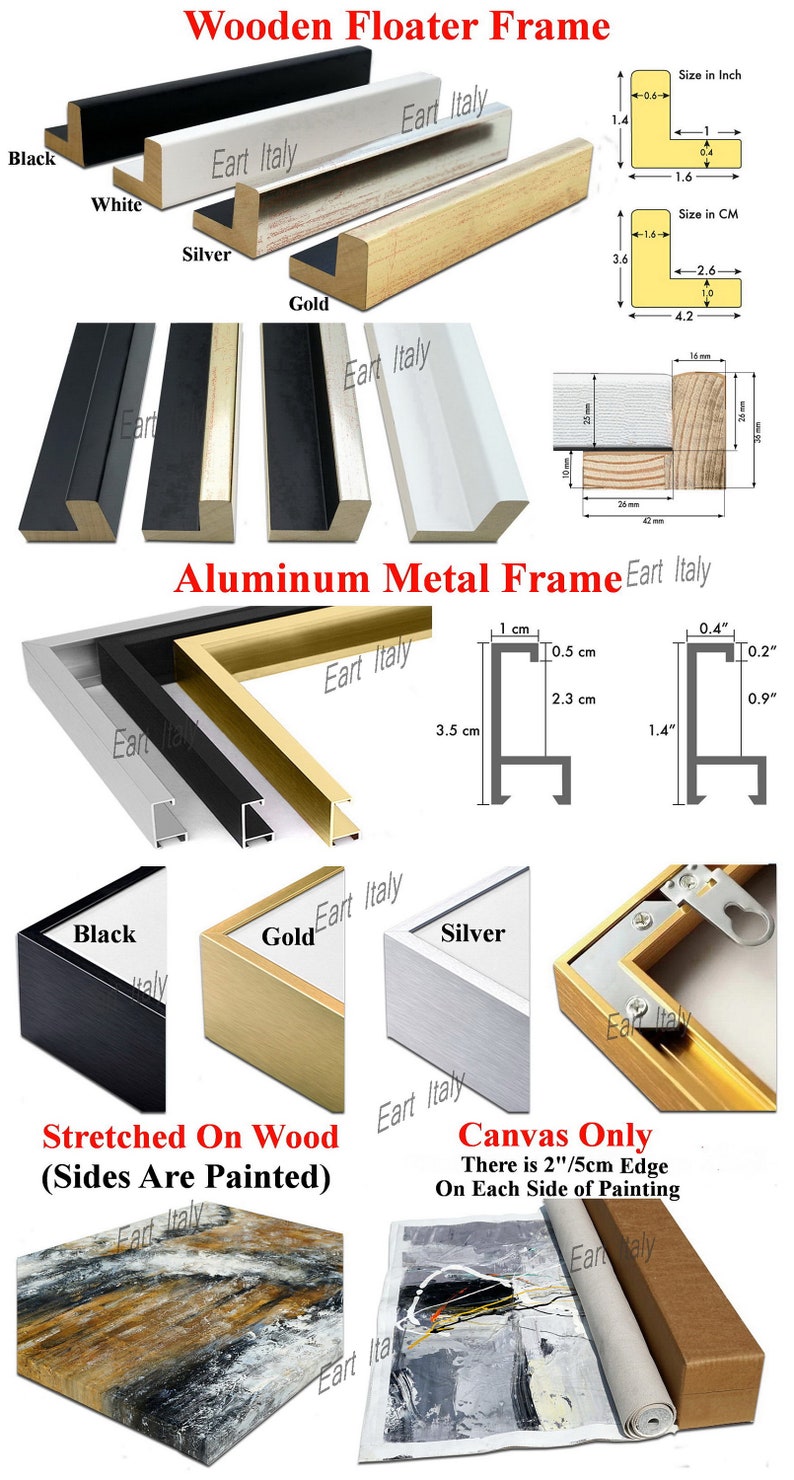 Rust Color Painting Rust Color Wall Art Auburn Color Etsy