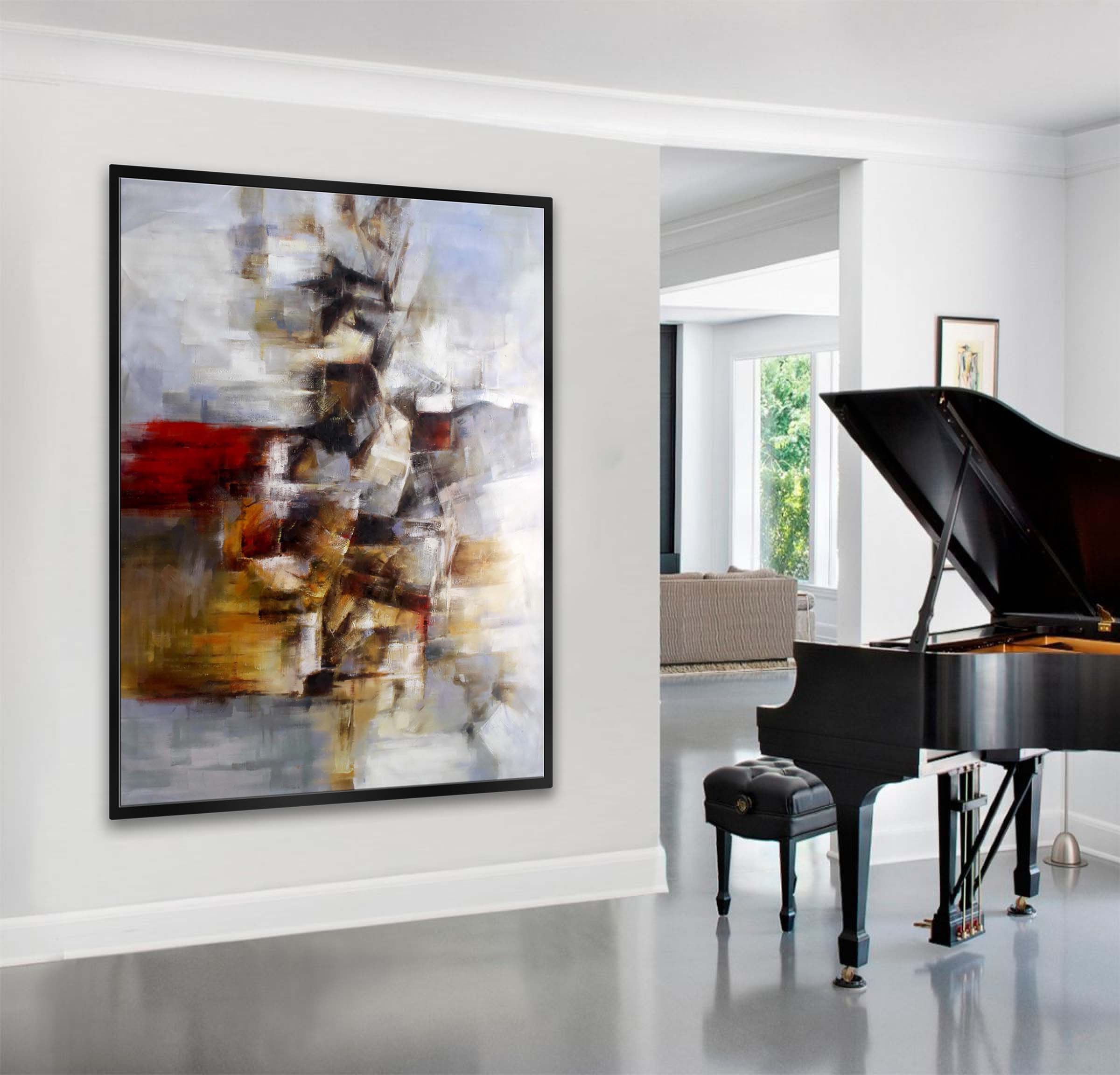 Large Vertical Canvas Wall Art