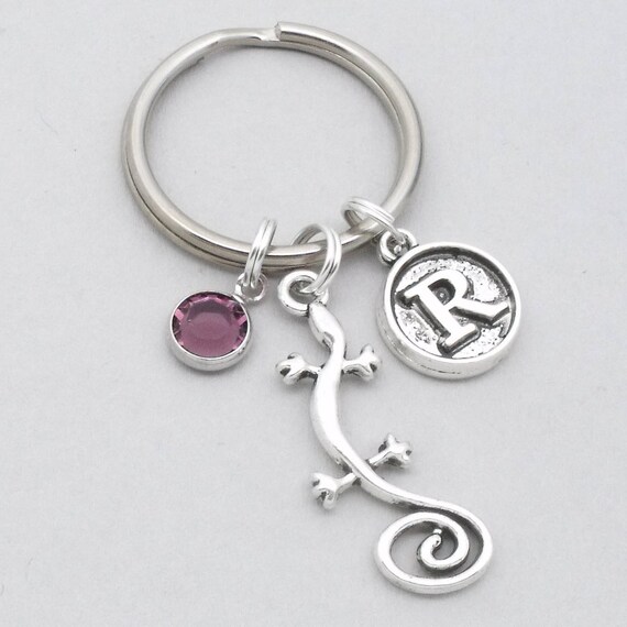 lizard keyring