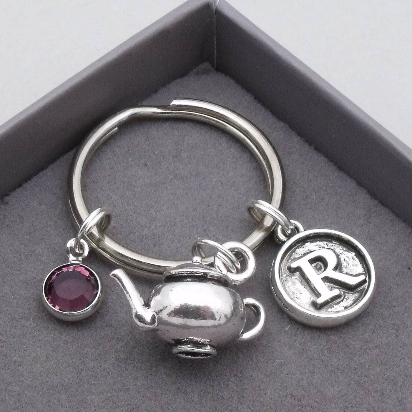 3D Teapot Keyring Teapot Keychain Tea Keyring Kettle Etsy UK
