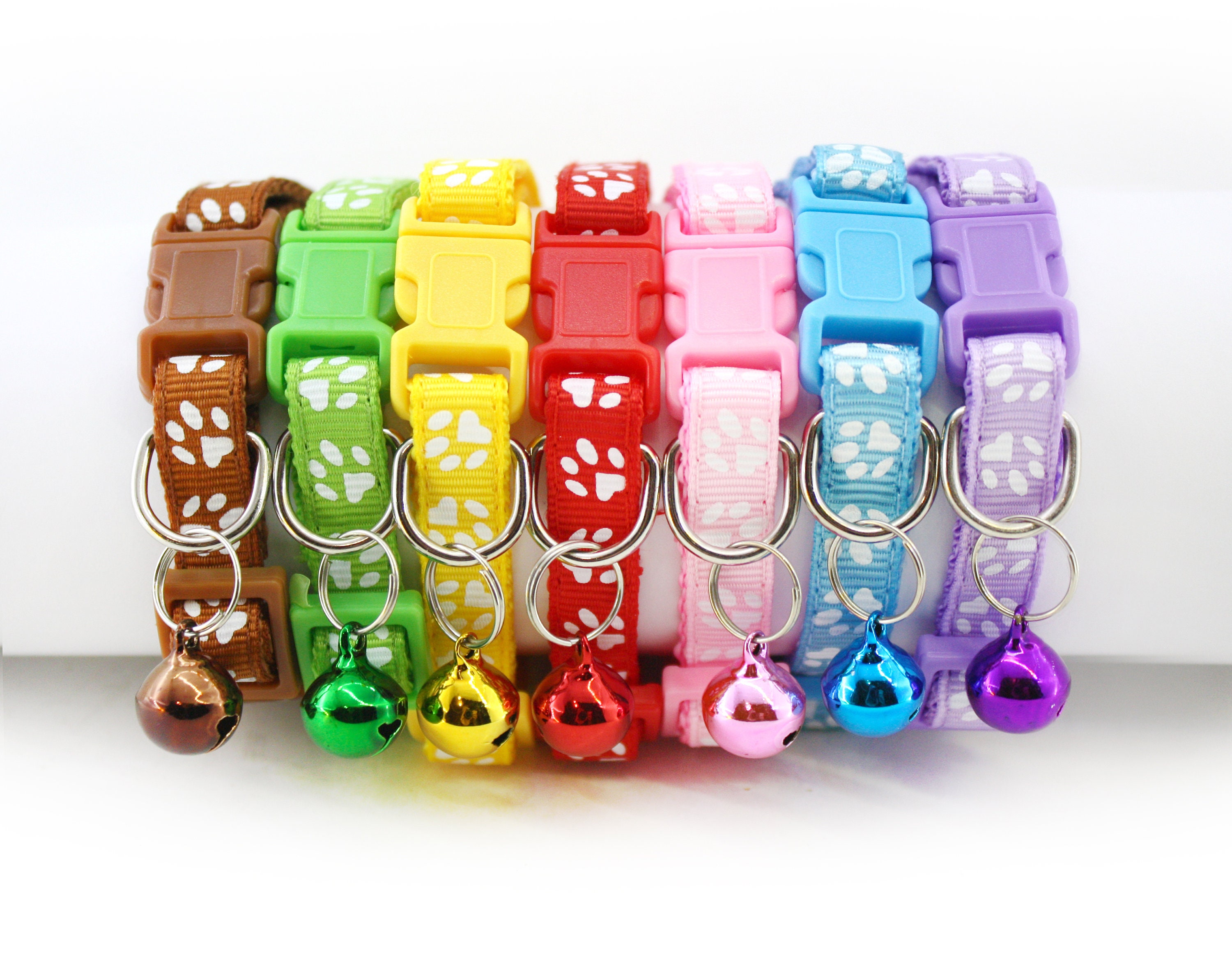 Breakaway Cat Collar Cute Cat Collar With Bell Pet Collar Kitten Collar