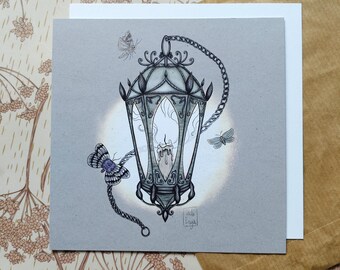 Vintage Lantern Artwork