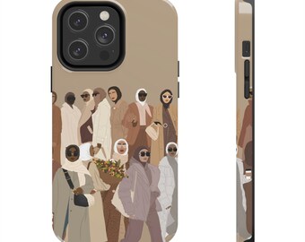Girl Gang - Tough Phone Cases (Multiple Sizes), Hijabi Phone Case, Muslim Phone Case, Islamic Phone Case, Niqab, Hijab, Muslim Sisters