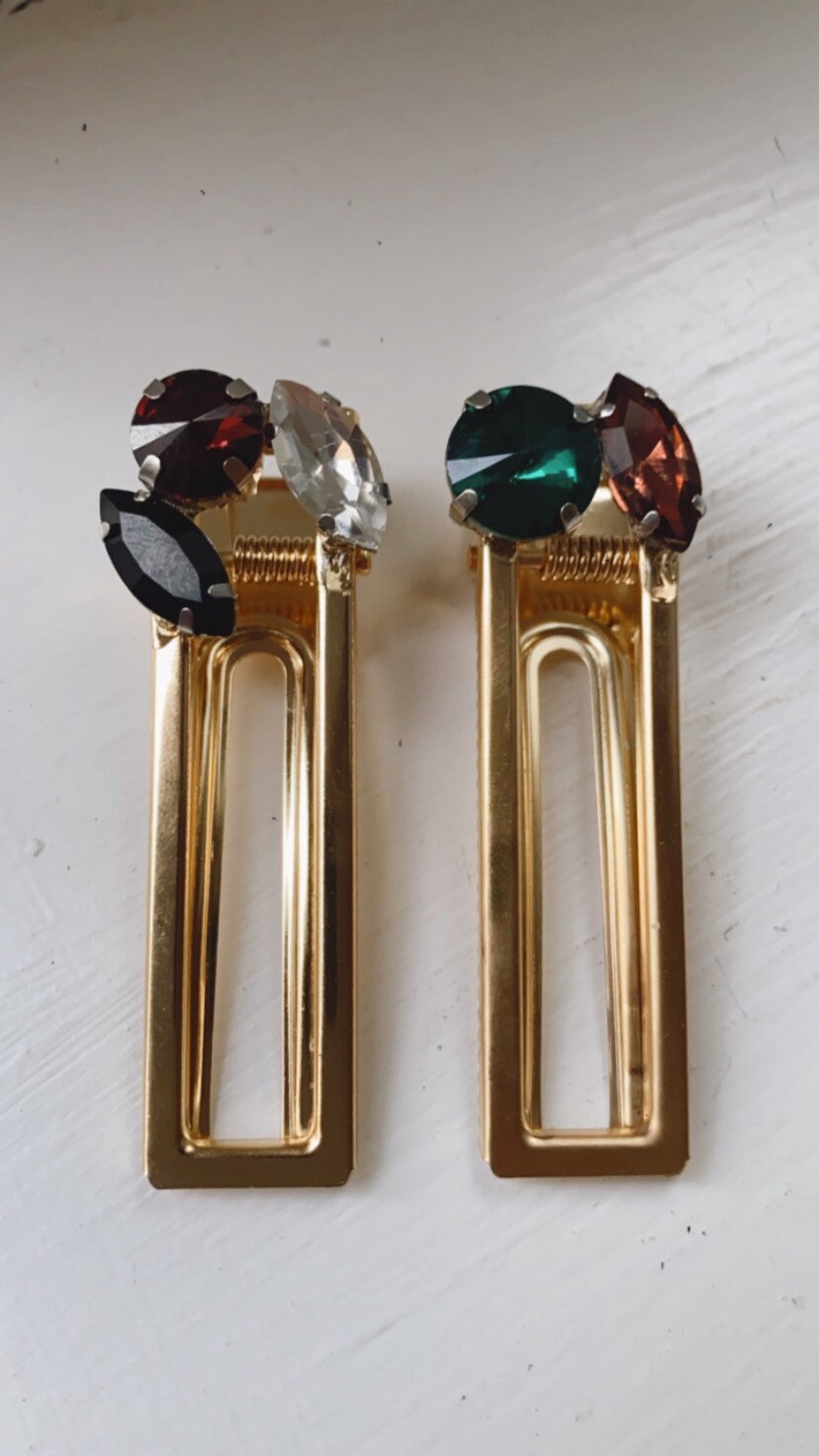 Hair clips gold Hair clips uk hairclips Weddings gold hair Etsy