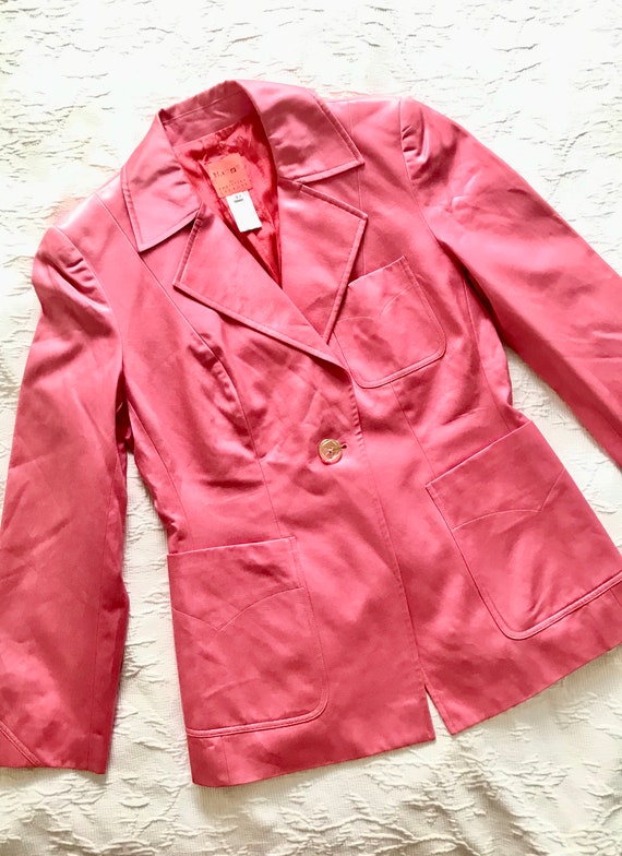 BAZAR de CHRISTIAN LACROIX Vintage Hot Pink Silky