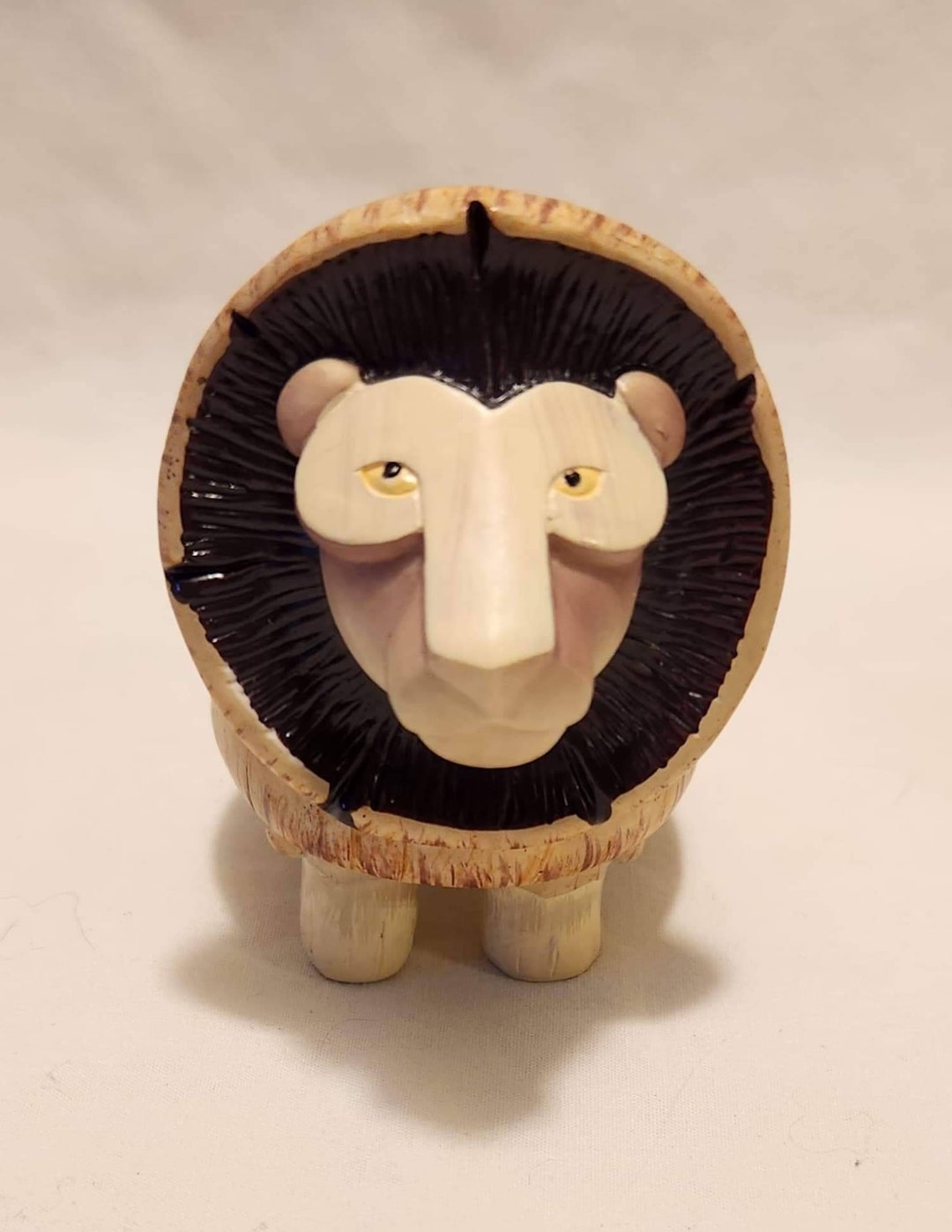 Enesco home Grown Mushroom Lion Figurine Etsy