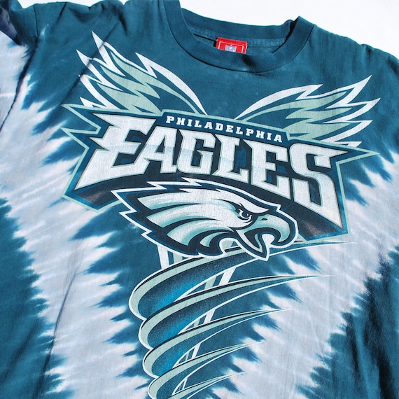vintage Philadelphia Eagles tie-dye, tee, XL