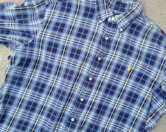 vintage Polo Ralph Lauren plaid shirt, XL