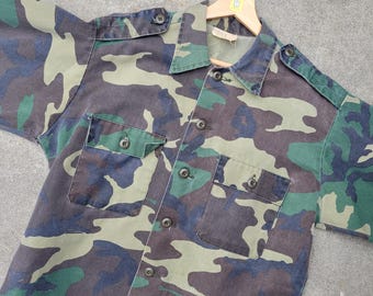 vintage Camo jacket, large