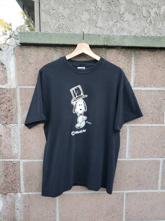 vintage Snoopy Metlife tee, large
