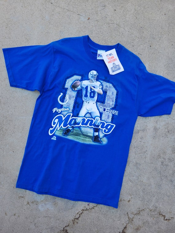 Peyton manning history shirt hotsell