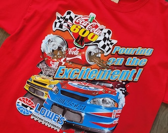 vintage 2003 Coca-Cola 600 tee, 2XL