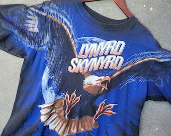 vintage AOP Lynyrd Skynyrd tee, large