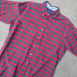 vintage Polo Ralph Lauren plaid shirt, large