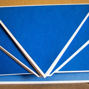 Ventola anteriore 5 x 7 Fold bigliettino con busta