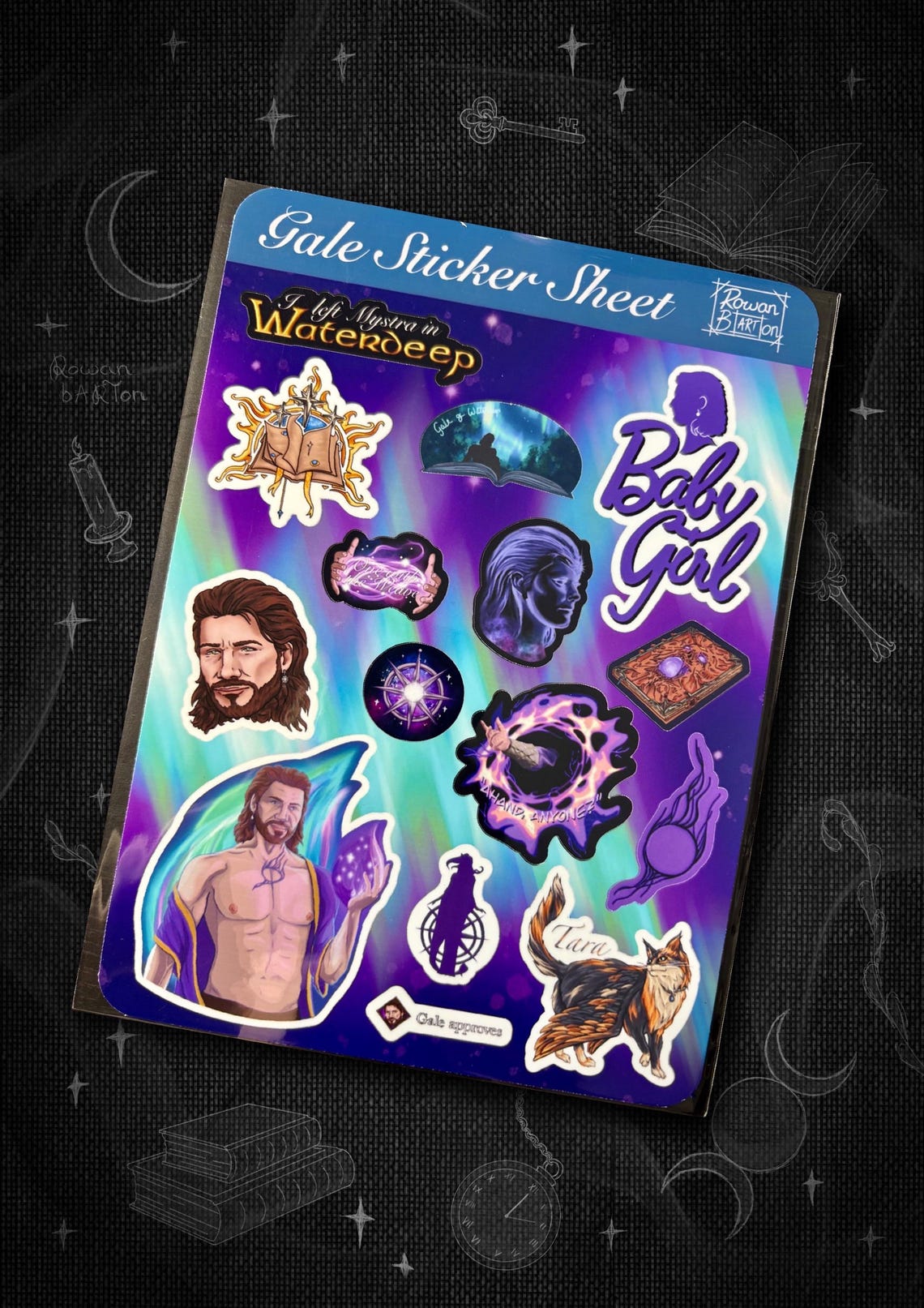 Gale Sticker Sheet - Etsy