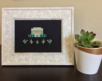 Mesa, Arizona LDS Temple - Modern Cross Stitch Pattern PDF - Instant Download