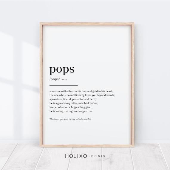 WAITPI 'World's Best Pops Dad Grandpa' Canvas Tote Bag - Reusable Gift For Father's Day, Birthday, Christmas - View #9