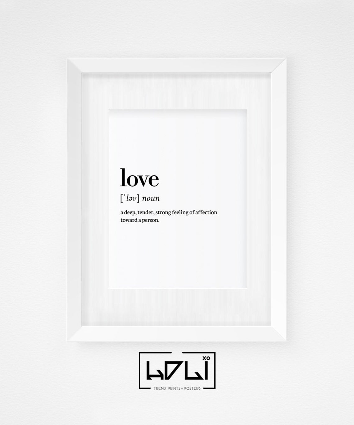 Definition Prints Wall Art Set of 3 Prints Printable Wall - Etsy