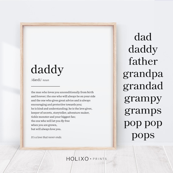 Etsy sales daddy gifts