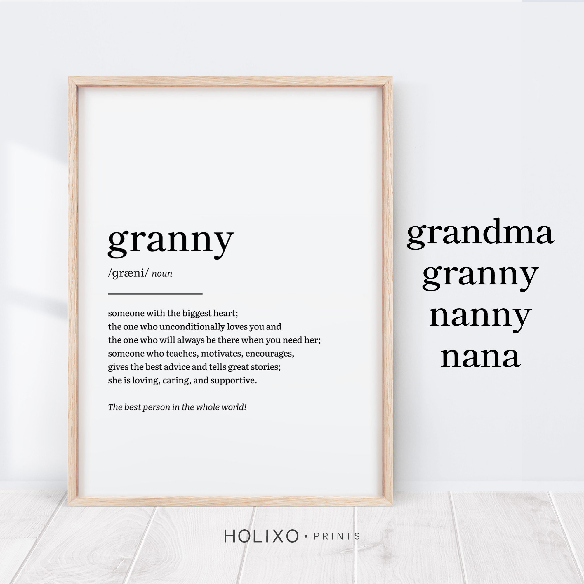 Grandmother Grandma Difference