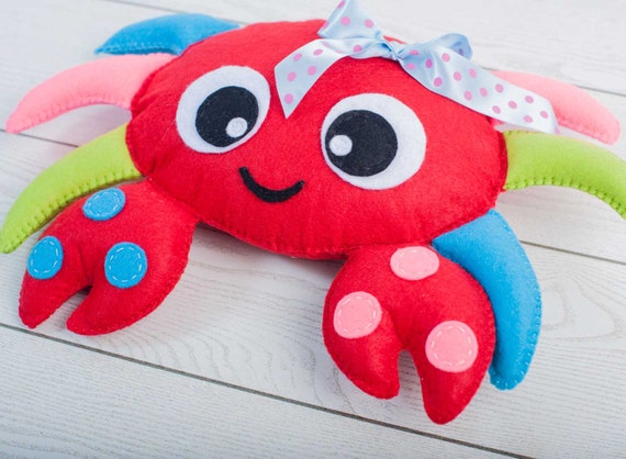 giant stuffed animal crab