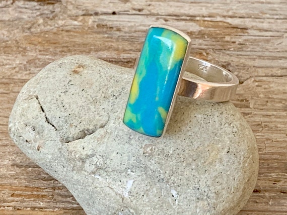 Vintage Mexican Silver Ring, Vintage Sterling silv