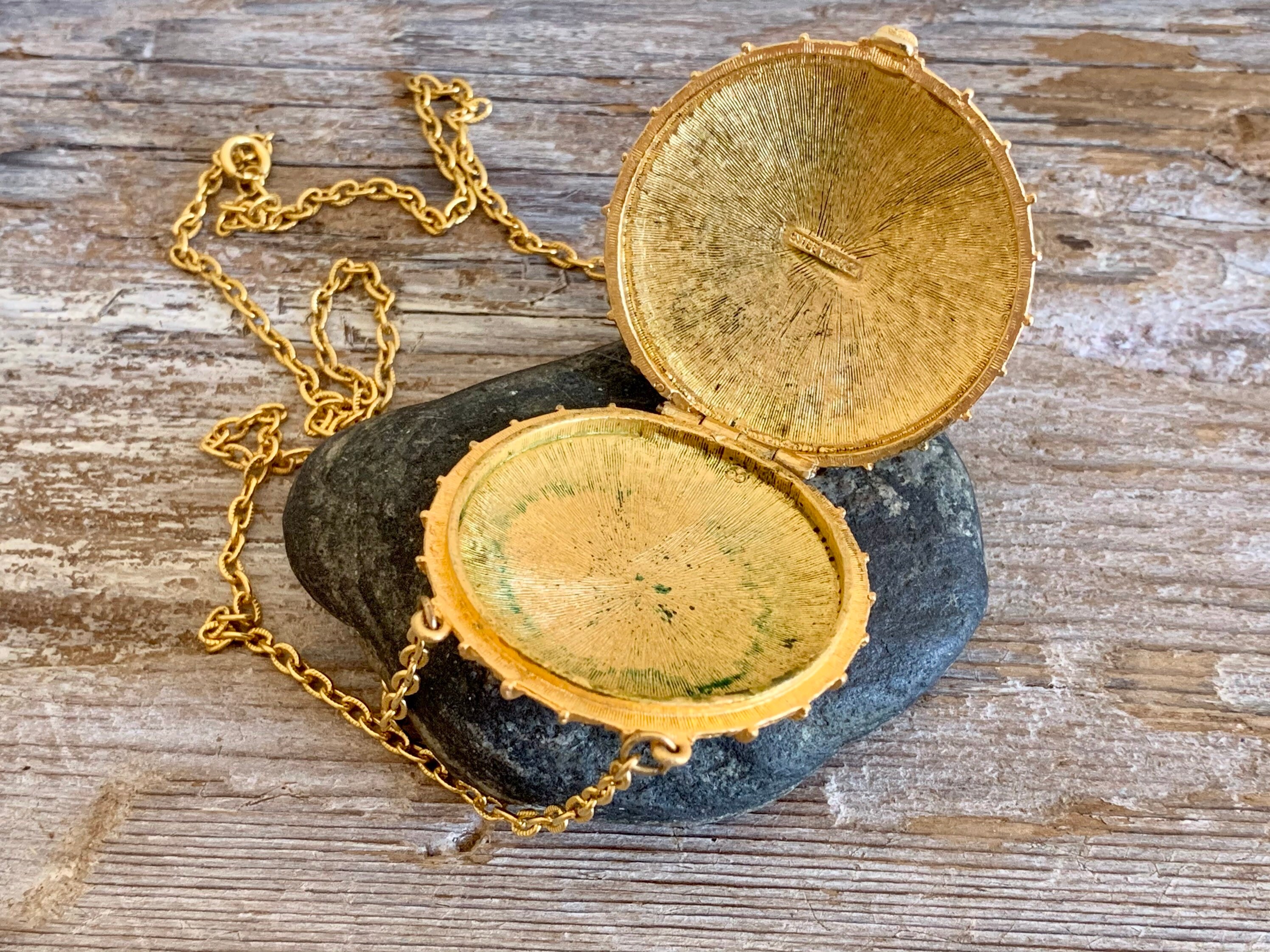 Vintage Estée Lauder perfume locket vintage perfume locket Etsy