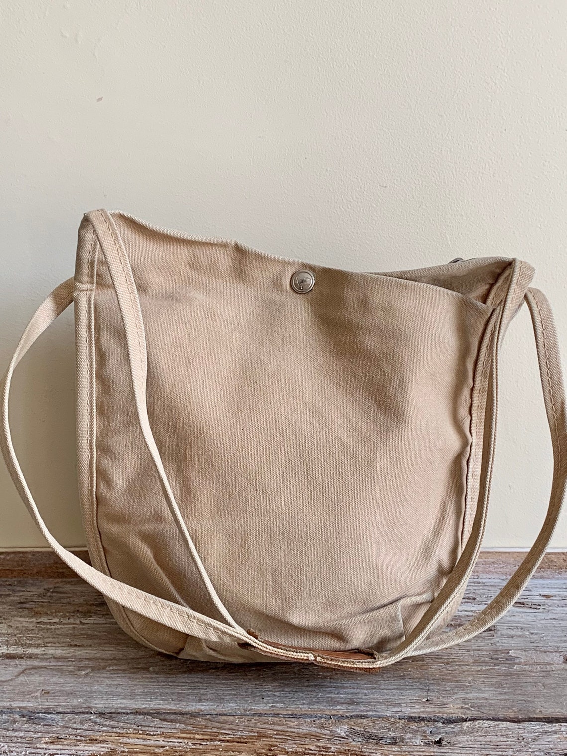 Vintage Wild Duck canvas shoulder bag Wild Duck canvas Etsy
