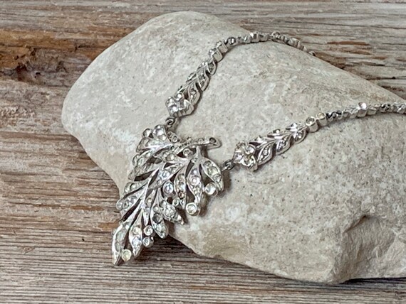 Vintage Trifari Art Deco necklace, Trifari Art Dec