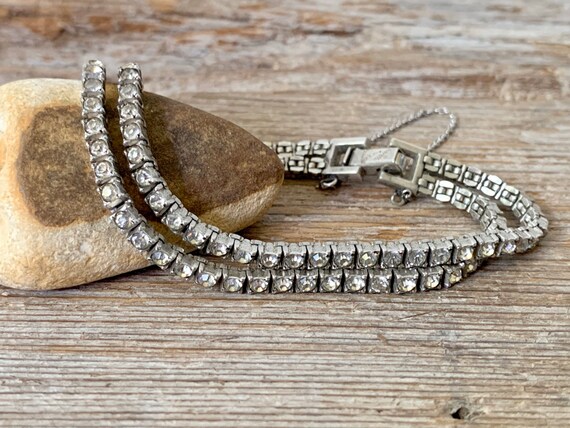 Vintage Art Deco bracelet, Otis Sterling Art Deco