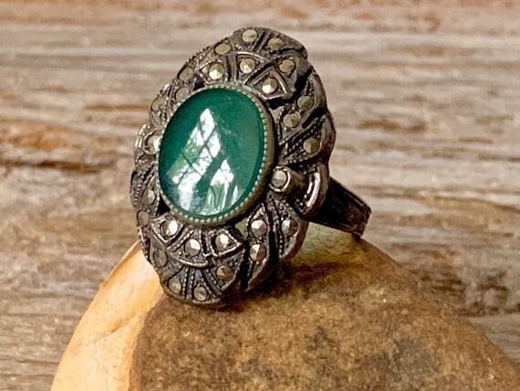 Vintage Art Deco ring, Art Deco ring, vintage deco