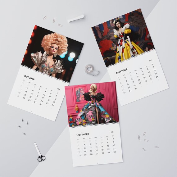 Barbie wall 2025 calendar 2021