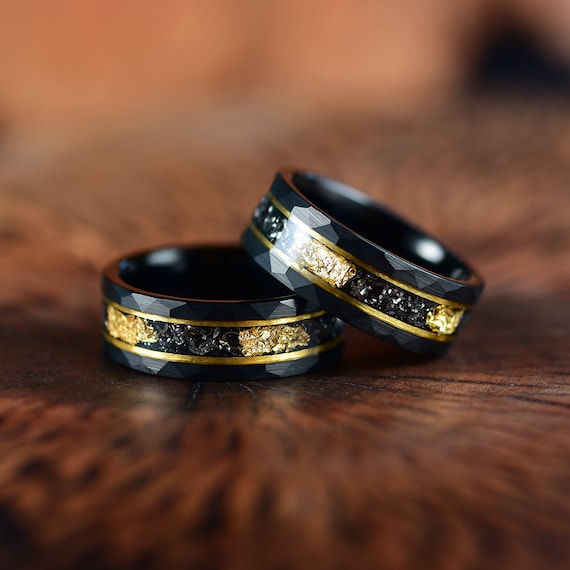 Matching couples on sale tungsten rings