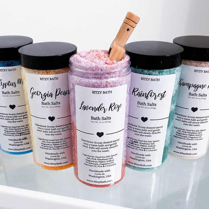 Bath Salts - Etsy