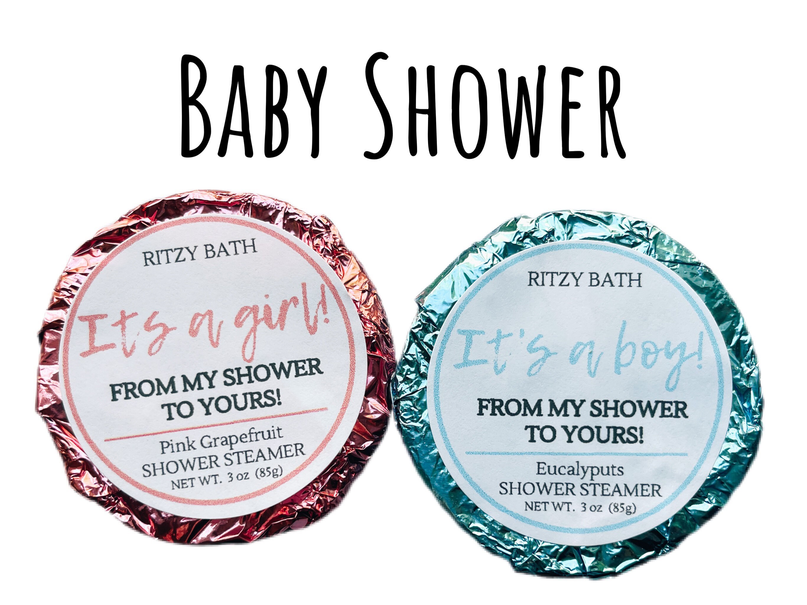Baby Shower Favors Shower Steamer Party Favors It's a Etsy