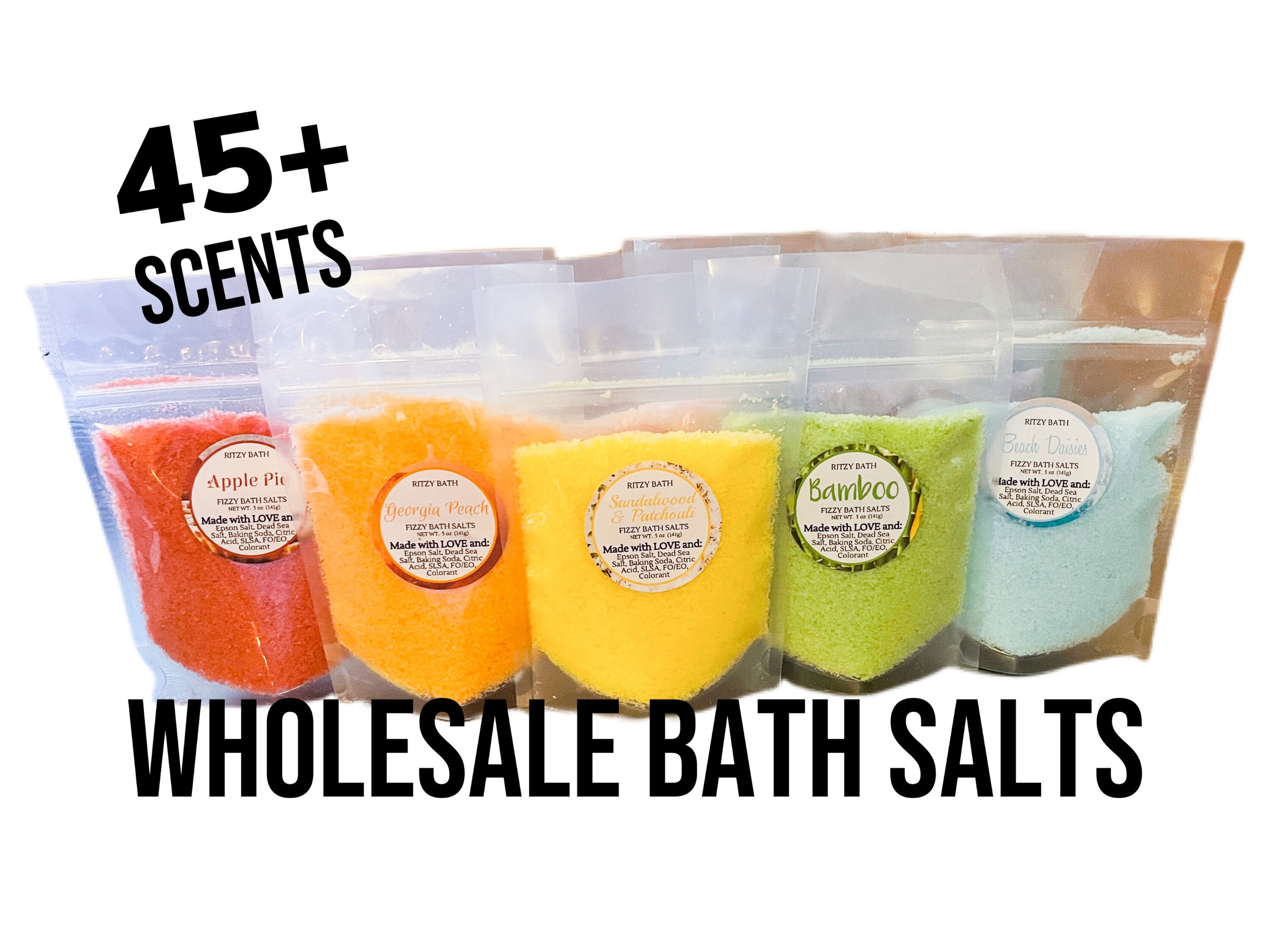 Bath Salts Bulk Bath Salts Wholesale Bath Salts Etsy