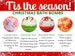Bulk Christmas Bath Bombs, Christmas Party Favors, Holiday Bath Bomb Thank You Gifts, Stocking Stuffers,