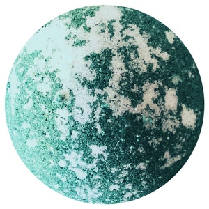 Zen Tea Bath Bomb – XL 6 oz,  Bath Soak Lemongrass with shea butter