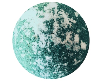 Zen Tea Bath Bomb – XL 6 oz,  Bath Soak Lemongrass with shea butter