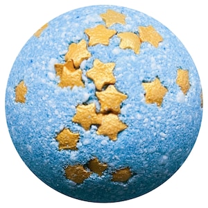 Beneath the Stars Bath Bomb - XL 6 oz  Bath Bombs Handmade in the USA with Natural Ingredients for Sensitive Skin.