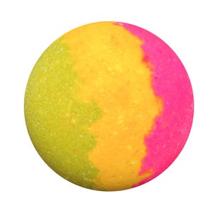 Rainbow Sherbet Bath Bomb - XL 6 oz  Bath Bombs Handmade in the USA with Natural Ingredients for Sensitive Skin.