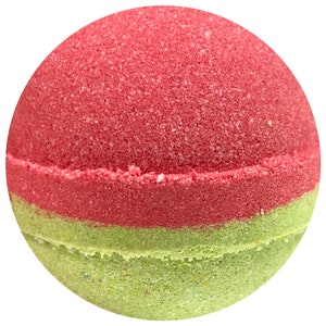 Kiwi Strawberry Bath Bomb - XL 6 oz  Bath Bombs Handmade in the USA with Natural Ingredients for Sensitive Skin.